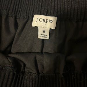J. Crew black scalloped edge skirt. Never worn